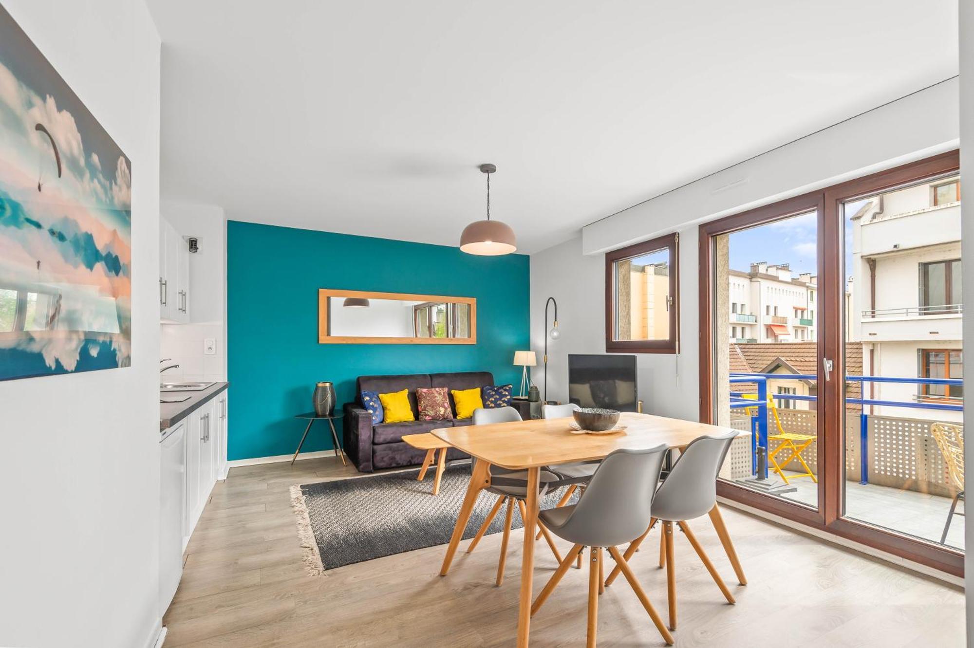 Ferienwohnung Terraces Of Bonlieu - The Nest Annecy Exterior foto